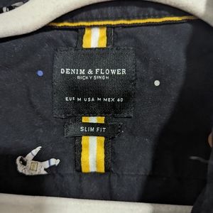 Denim & Flower space button up Slim fit